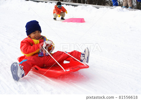 Sledding, Children's slope, Ski resort, Snow country, Karuizawa Snow Park, Children, Snowboarding, Snow 81556618