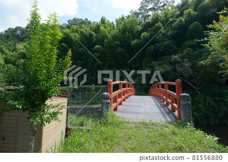 Momiji Bridge on the approach to Hotokuji Temple Yagyu, Nara City, Nara Prefecture Momiji Bridge on the approach to Hotokuji Temple Yagyu, Nara City, Nara Prefecture 81556880