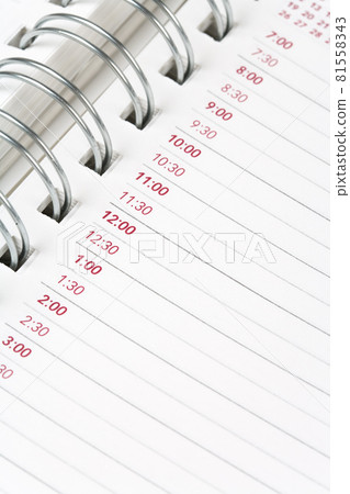 Calendar agenda 81558343