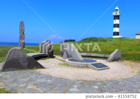 秋田縣男鹿半島和北緯40度線的入道崎燈塔 81558752