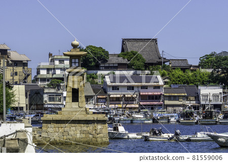 Tomonoura Joyato Stone Lighthouse, Fukuyama City, Hiroshima Prefecture 81559006