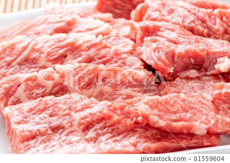 牛肉（用於烤肉）。 “Kainomi”據說是一個罕見的部分。 81559604