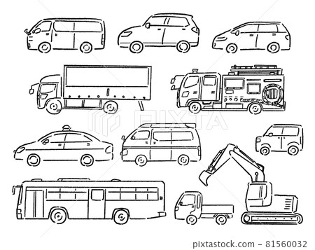 Car_line only_illustration set 81560032