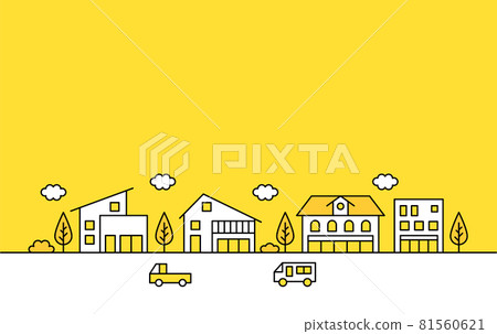Cityscape vector material Cityscape vector material 81560621
