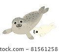 Parent and child of a seal 81561258