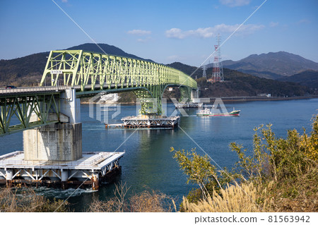 EOSRP. 山口縣大島大橋,船舶交通。 EOSRP. 山口縣大島大橋,船舶交通。 81563942