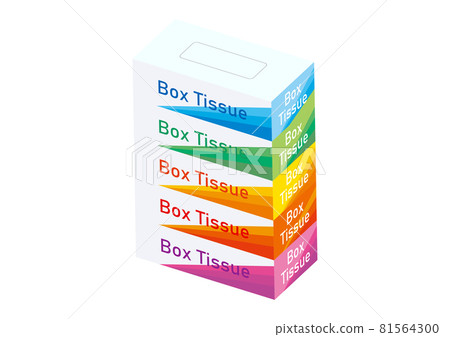 Colorful box tissue 5 box set Colorful box tissue 5 box set 81564300