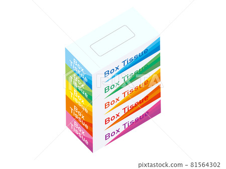 Colorful box tissue 5 box set 81564302