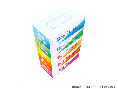 Colorful box tissue 5 box set 81564303