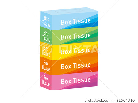 Colorful box tissue 5 box set 81564310