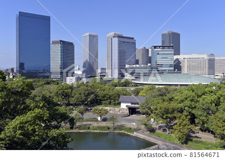 大阪商業園和大阪城堡廳 81564671