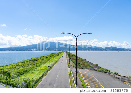 諫早灣填海路（Unsen Tara Sealine）長崎縣諫早市 81565776