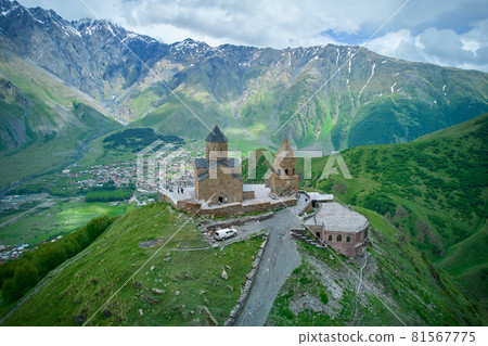The Zhinvali Reservoir in Dusheti district The Zhinvali Reservoir in Dusheti district 81567775