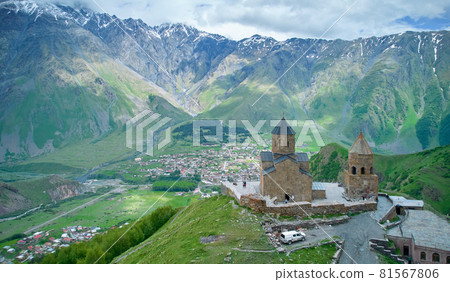 The Zhinvali Reservoir in Dusheti district The Zhinvali Reservoir in Dusheti district 81567806