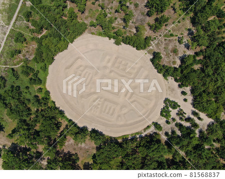 從香川縣琴引公園上空 從香川縣琴引公園上空 81568837