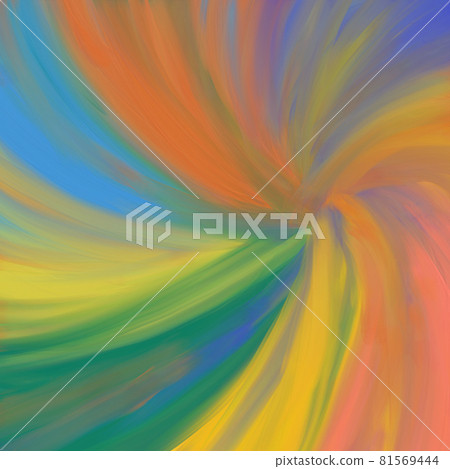 Oil painting abstract background) Colorful... - Stock Illustration ...