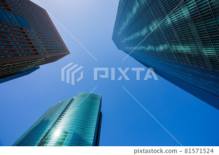 汐留的高層建築群 81571524