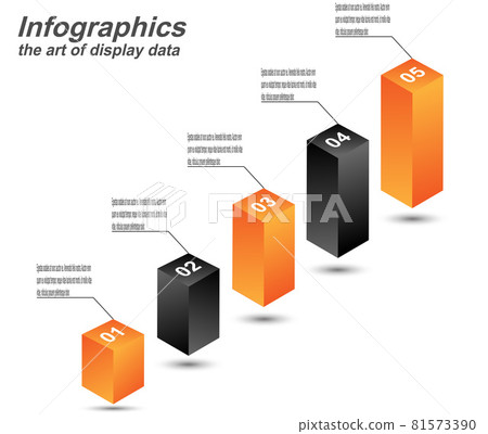 Infographic display template. Idea to display information, ranked and statistics. Infographic display template. Idea to display information, ranked and statistics. 81573390