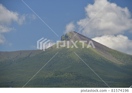 夏天拍攝北海道森町澤原岳的景色 81574196