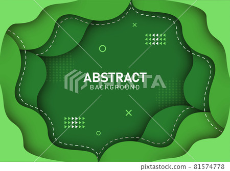 Colorful liquid and geometric background with fluid gradient shapes 81574778