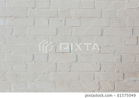 white stucco brick wall flat textured background white stucco brick wall flat textured background 81575049