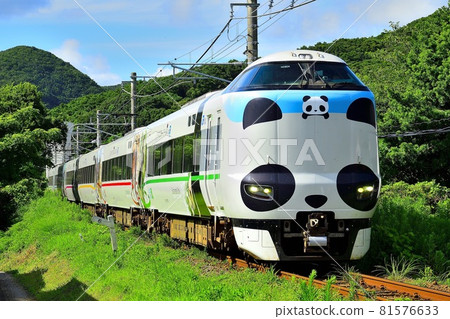 JR West 287 series Panda Kuroshio ③ JR West 287 series Panda Kuroshio ③ 81576633