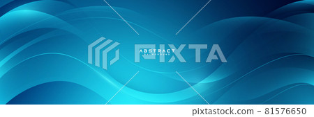 Abstract shiny bright blue gradient waves... - Stock Illustration ...