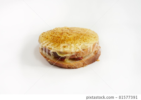 Pastry bread on white background Pastry bread on white background 81577391