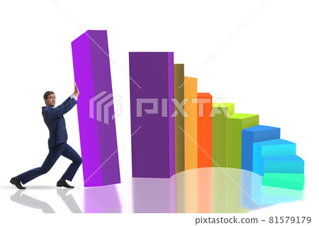 Economic growth concept with business people Economic growth concept with business people 81579179