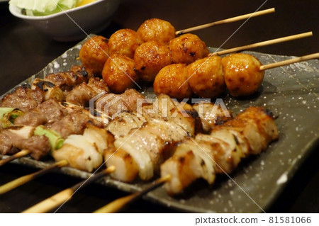 烤雞肉串的形象 81581066