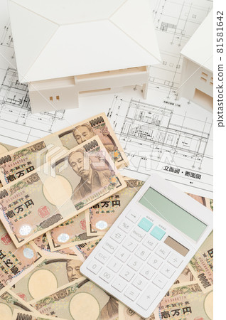 Image of real estate, mortgages, money 81581642