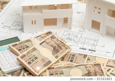 Image of real estate, mortgages, money 81581661