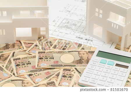 Image of real estate, mortgages, money 81581670