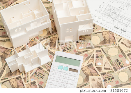 Image of real estate, mortgages, money 81581672