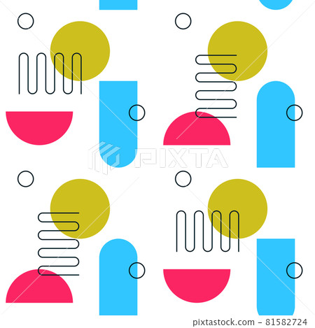 Abstract Geometric Seamless Pattern Abstract Geometric Seamless Pattern 81582724