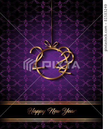 2022 Happy New Year background for your seasonal invitations, festive posters, greetings cards. 2022 Happy New Year background for your seasonal invitations, festive posters, greetings cards. 81583249