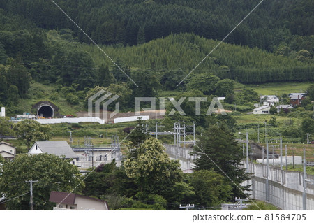 建設中的北海道新幹線大島隧道(2021 年 7 月) 建設中的北海道新幹線大島隧道(2021 年 7 月) 81584705