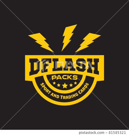Athlete sports card emblem logo design Athlete sports card emblem logo design 81585321