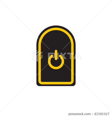 on off button icon logo design 81585327