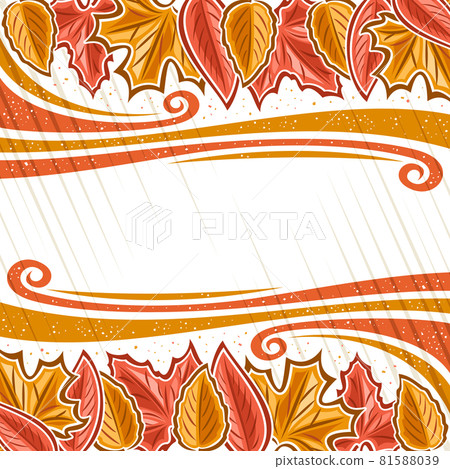 Vector poster for Autumn 81588039