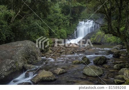 Lakkom water falls or Lakkam waterfalls, Idukki district of Kerala, Munnar, India Lakkom water falls or Lakkam waterfalls, Idukki district of Kerala, Munnar, India 81589208