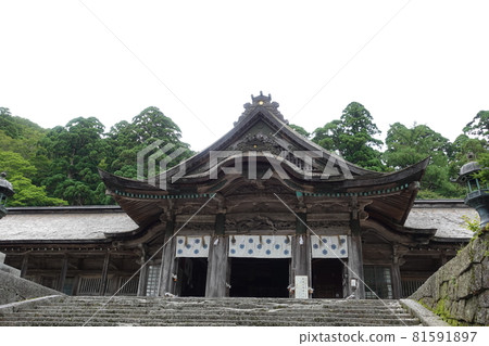 鳥取縣小山寶貴大神山神社奧宮本殿 鳥取縣小山寶貴大神山神社奧宮本殿 81591897