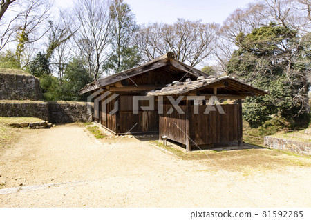 金山城遺址南上庫魯瓦復原的石砌建築遺址和鐮戶遺址 金山城遺址南上庫魯瓦復原的石砌建築遺址和鐮戶遺址 81592285