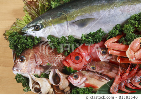 Seafood ingredients Seafood ingredients 81593540