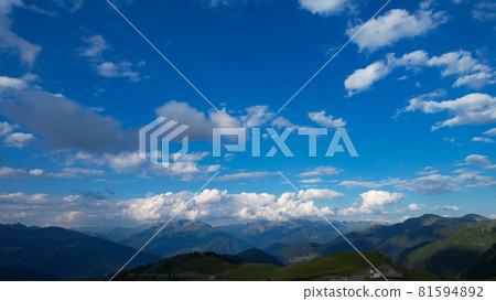 Amazing sky over the Austrian Alps - perfect for sky replacement Amazing sky over the Austrian Alps - perfect for sky replacement 81594892