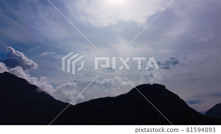 Amazing sky over the Austrian Alps - perfect for sky replacement Amazing sky over the Austrian Alps - perfect for sky replacement 81594893