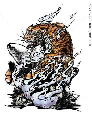 老虎的插圖 81595789