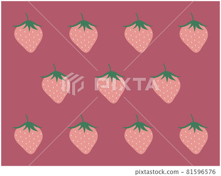 復古草莓壁紙 復古草莓壁紙 81596576