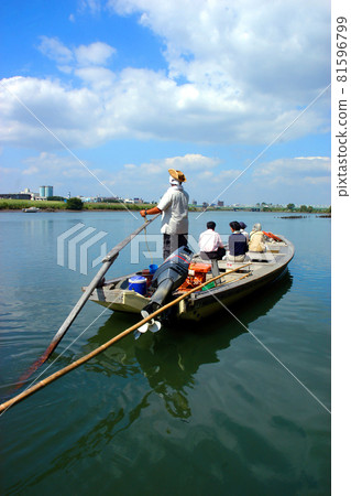 Passing Yagiri connecting Matsudo City Yakiri and Katsushika / Shibamata 81596799