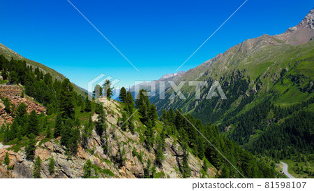 Beautiful Kaunertal Valley in the Austrian Alps - famous glacier in Austria Beautiful Kaunertal Valley in the Austrian Alps - famous glacier in Austria 81598107